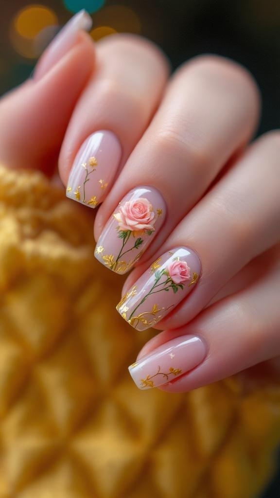 A beautiful pink rose encased in a glass dome, symbolizing the Enchanted Rose from Beauty and the Beast.