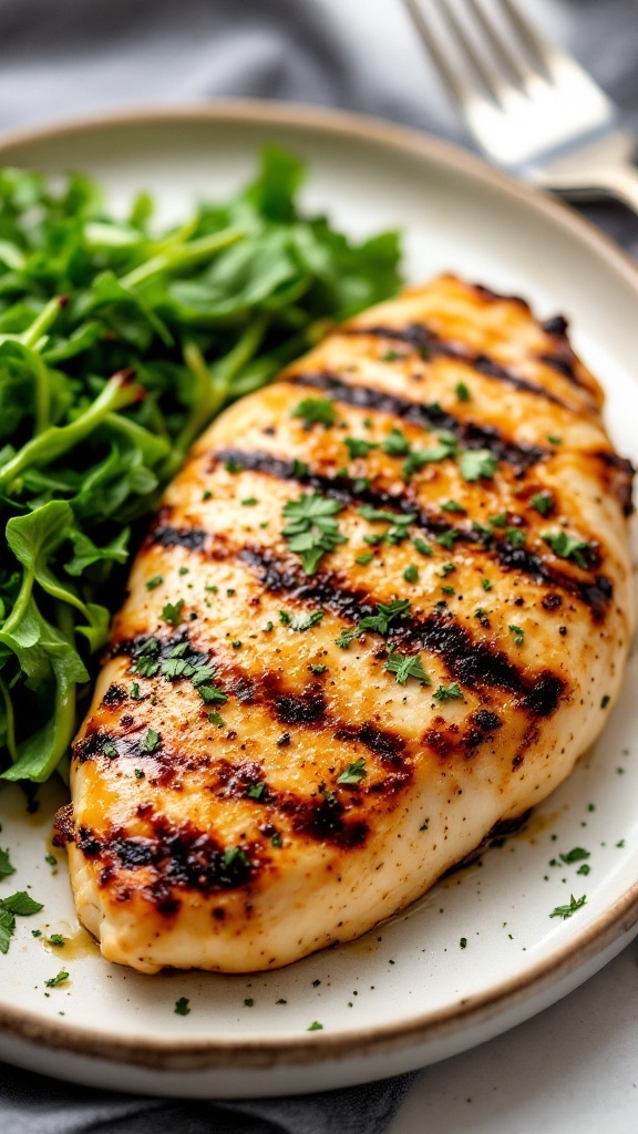 Lemon Herb Grilled Chicken dish