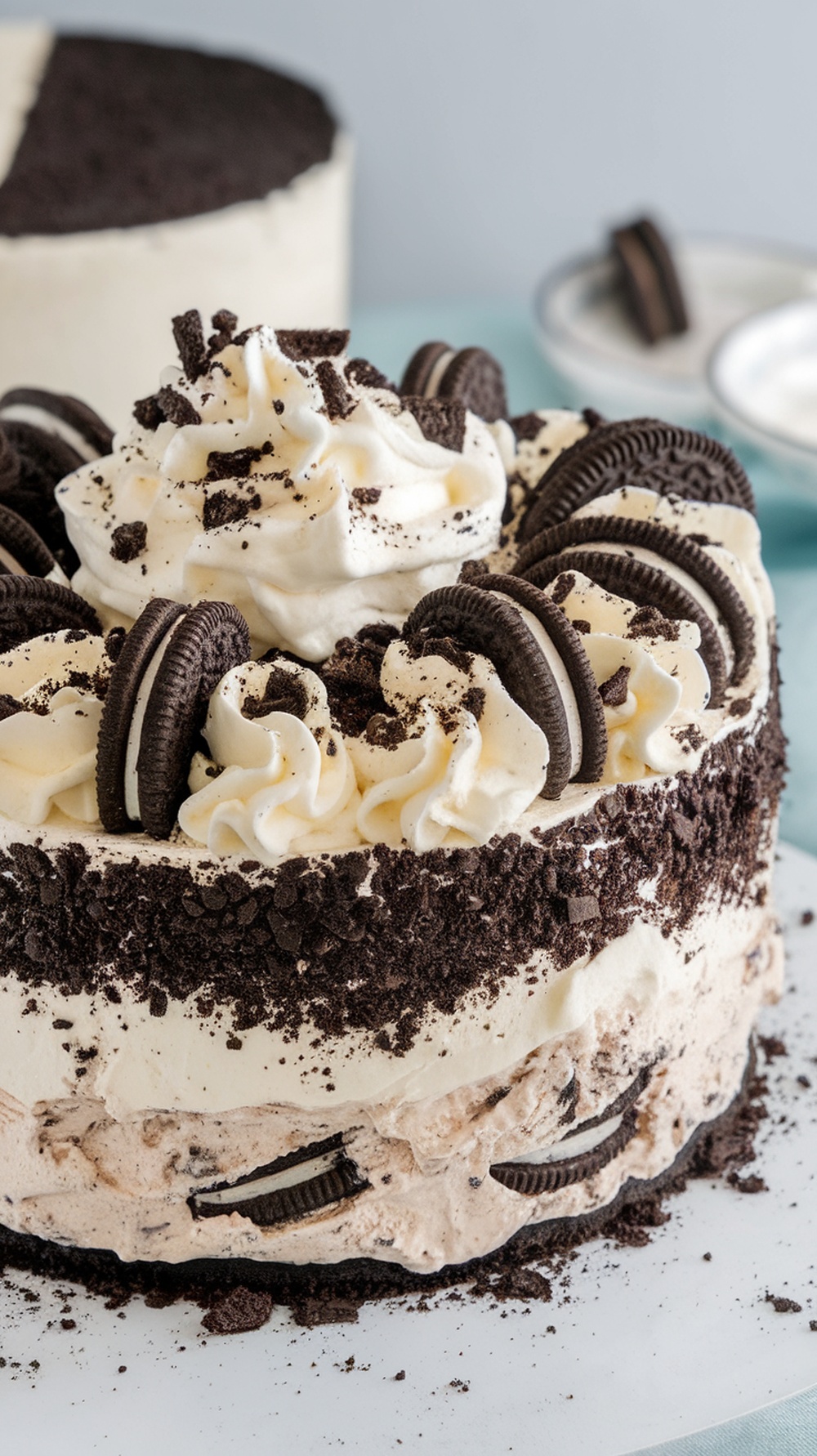 Ultimate Oreo Dream No Bake Ice Cream Cake