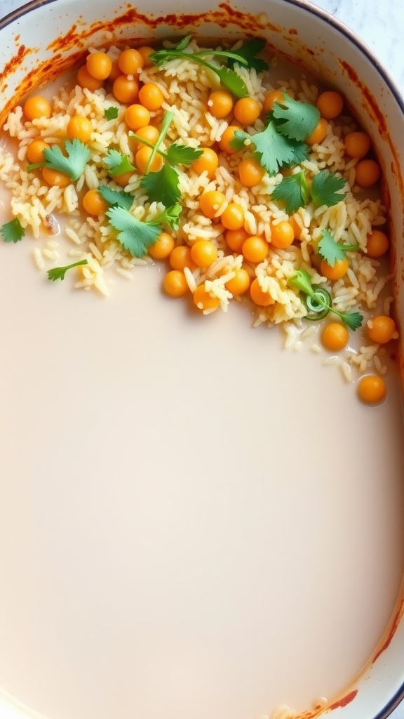 Chickpea and Rice Casserole