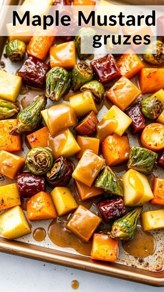 Maple Mustard Glaze