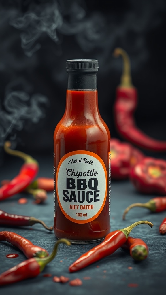 Homemade Spicy Chipotle BBQ Sauce