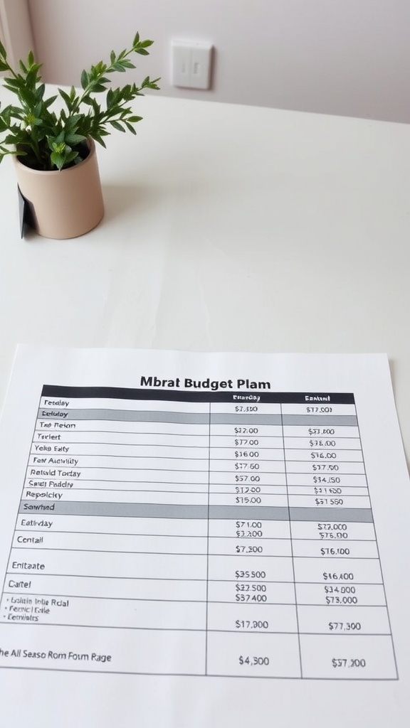 Budget plan for an all season room addition