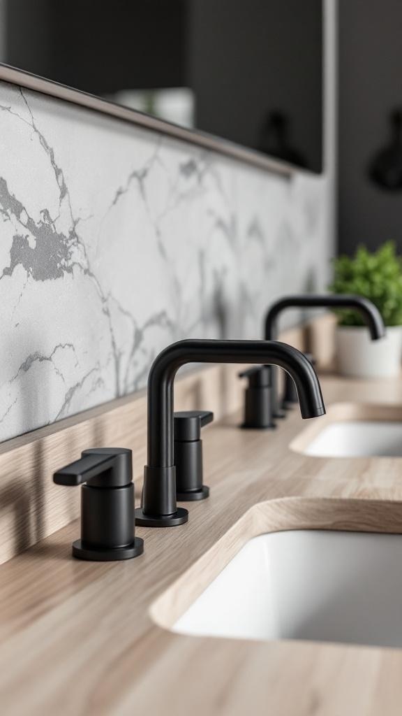 Japandi bathroom