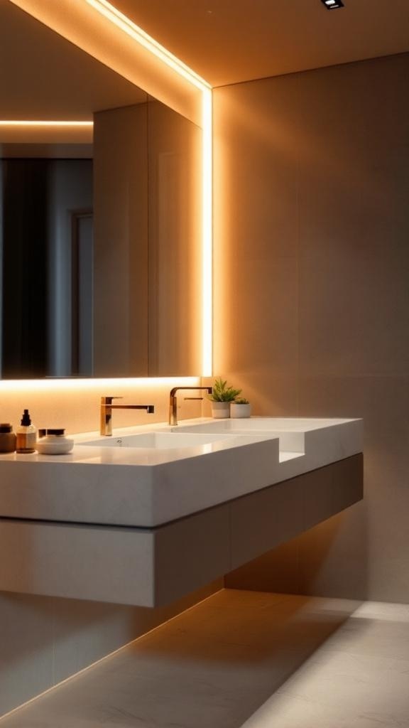 Japandi bathroom