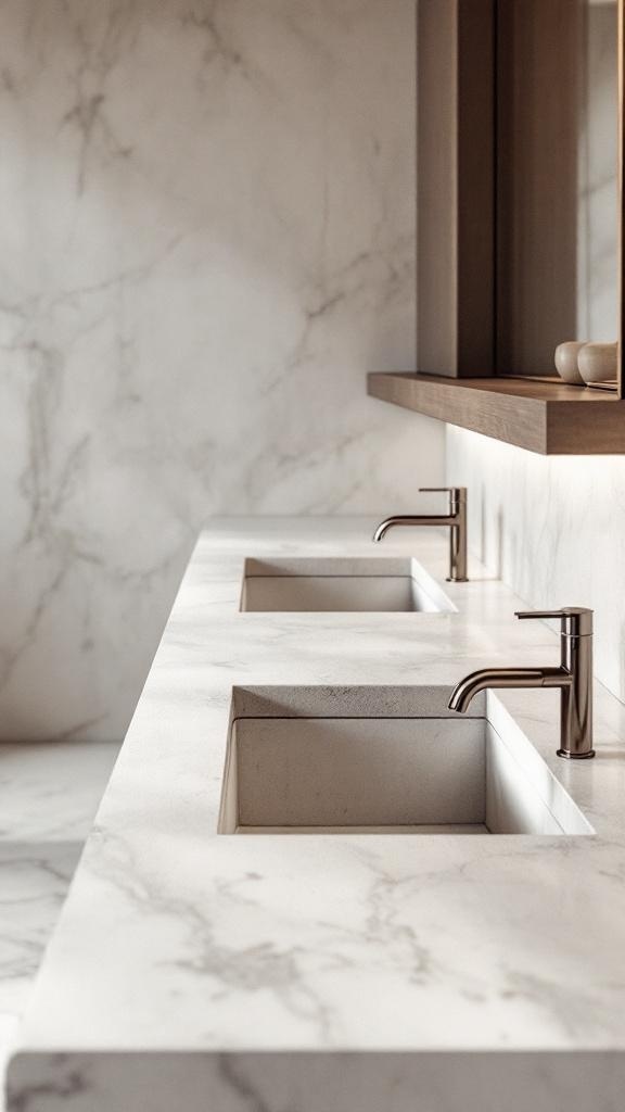 Japandi bathroom