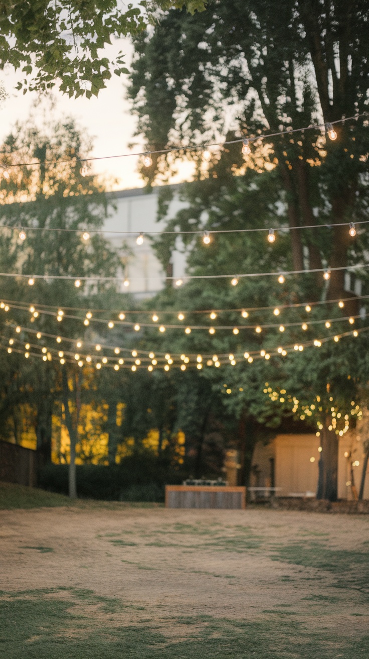 Backyard Wedding