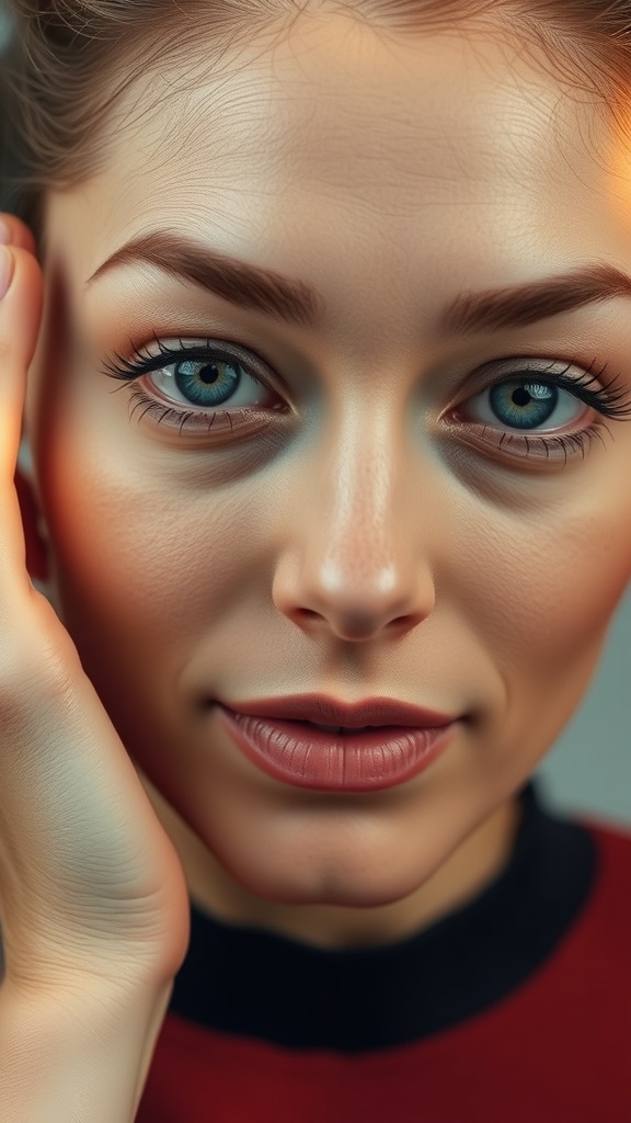 Illustration of a woman with a shaggy lob hairstyle, showcasing a relaxed and stylish look.