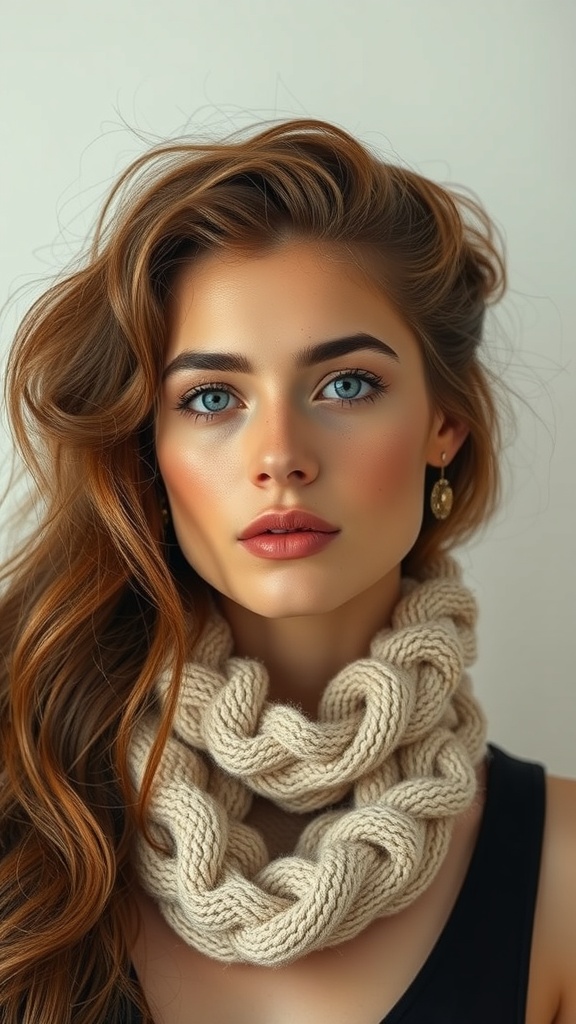 A collage of medium shag hairstyles showcasing different styles and angles.