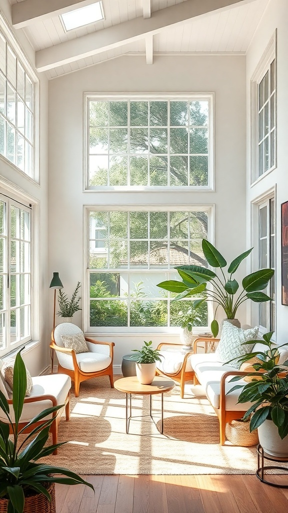 Bright and airy living space with large windows and natural light.